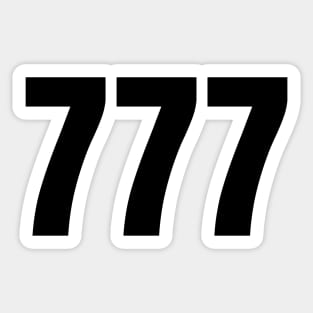 777 Sticker